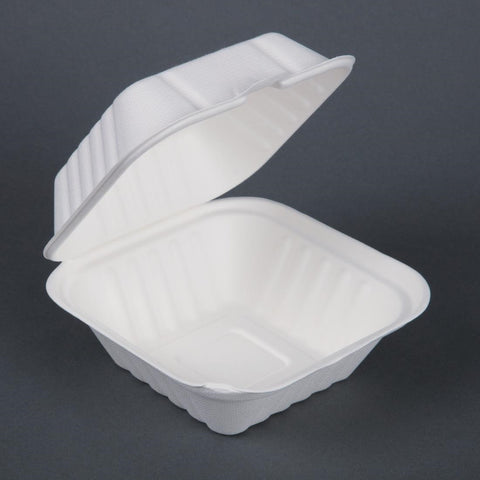 Fiesta Compostable Hinged Container 149mm - DW246