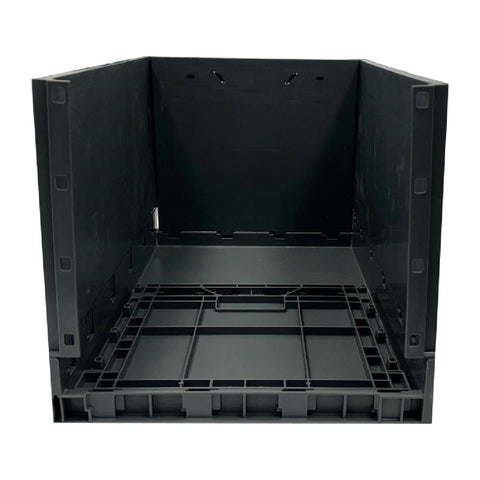 Vogue Plastic Folding Transport Storage Crate 594x396x353mm - DX997