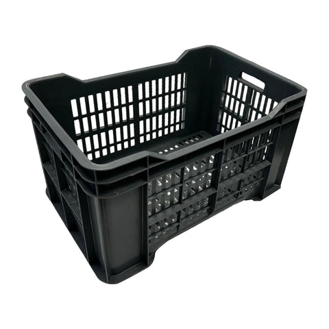 Vogue Perforated Plastic Storage Crate 542x360x290mm - DX998