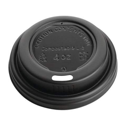 Fiesta Compostable Espresso Cup Lids 114ml / 4oz (Pack of 50) - DY982