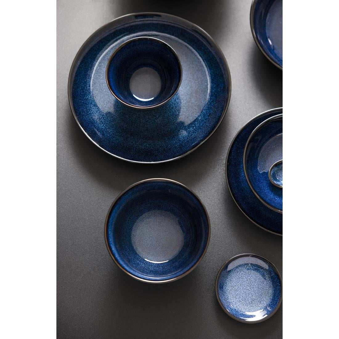 Olympia Luna Midnight Blue Soup Spoons (12 Pack) - DZ771