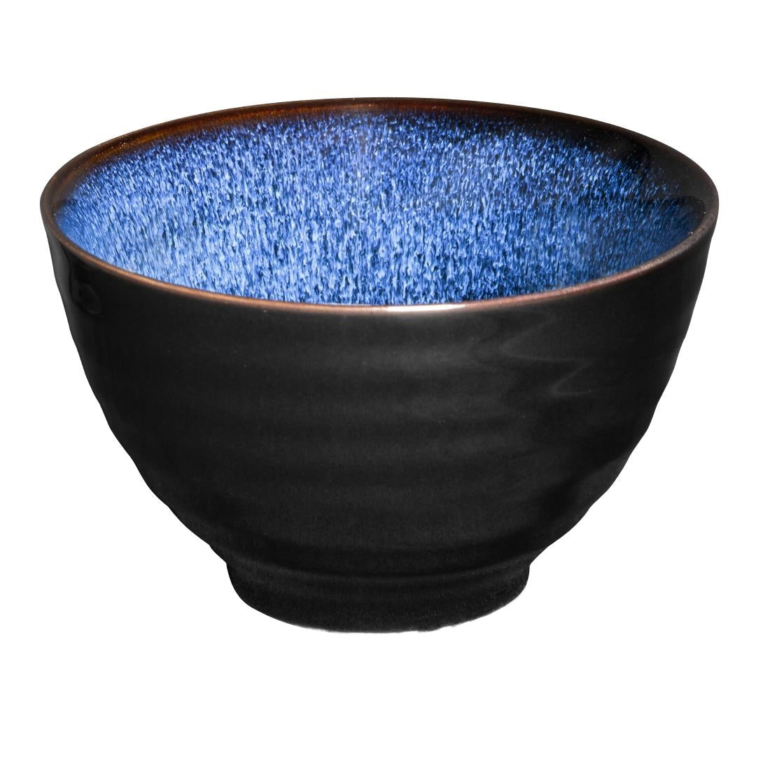 Olympia Luna Midnight Blue Footed Bowls 115mm (8 Pack) - DZ774