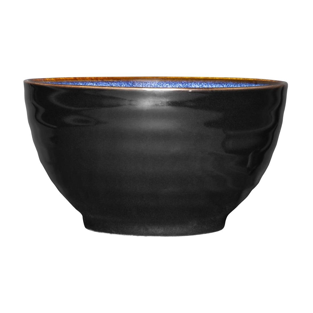 Olympia Luna Midnight Blue Footed Bowls 150mm (6 Pack) - DZ775