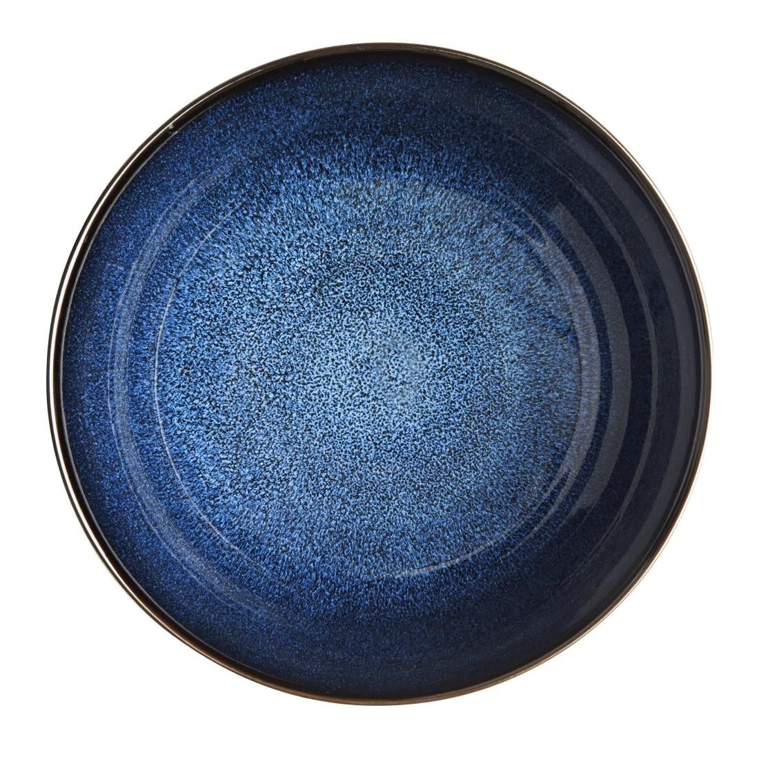 Olympia Luna Midnight Blue Footed Bowls 205mm (4 Pack) - DZ776
