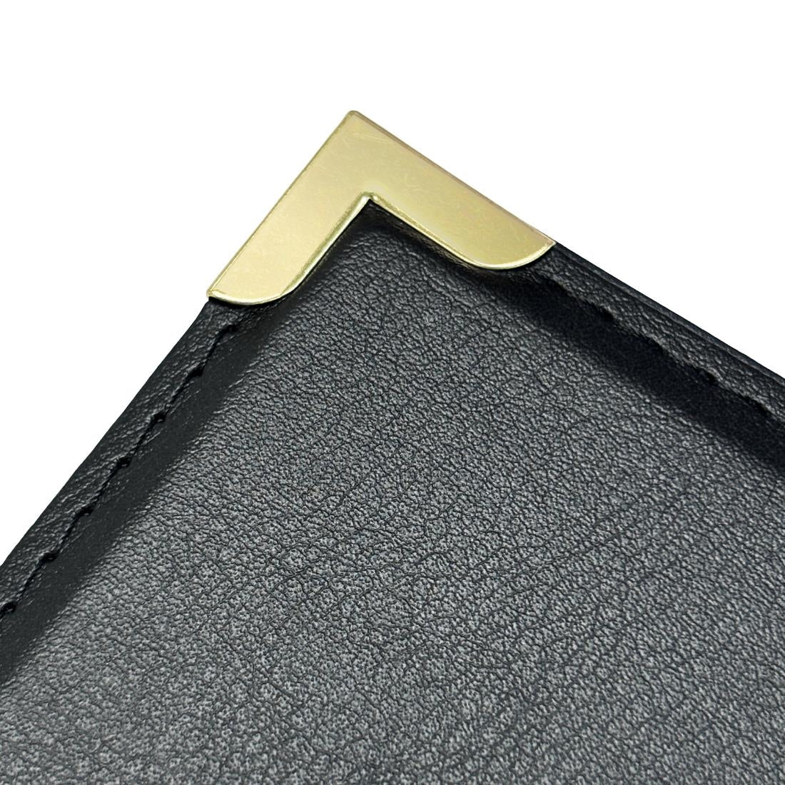 Olympia Leatherette Style Menu Cover A4 2 Card - E221