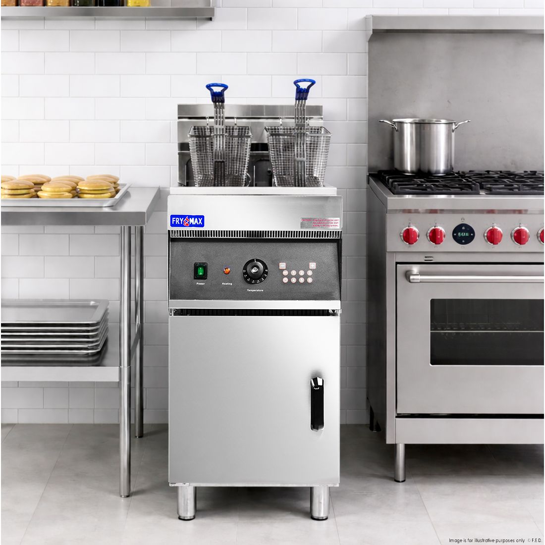 Electmax 28L Oil Capacity Electric Fryer - EF-28LE