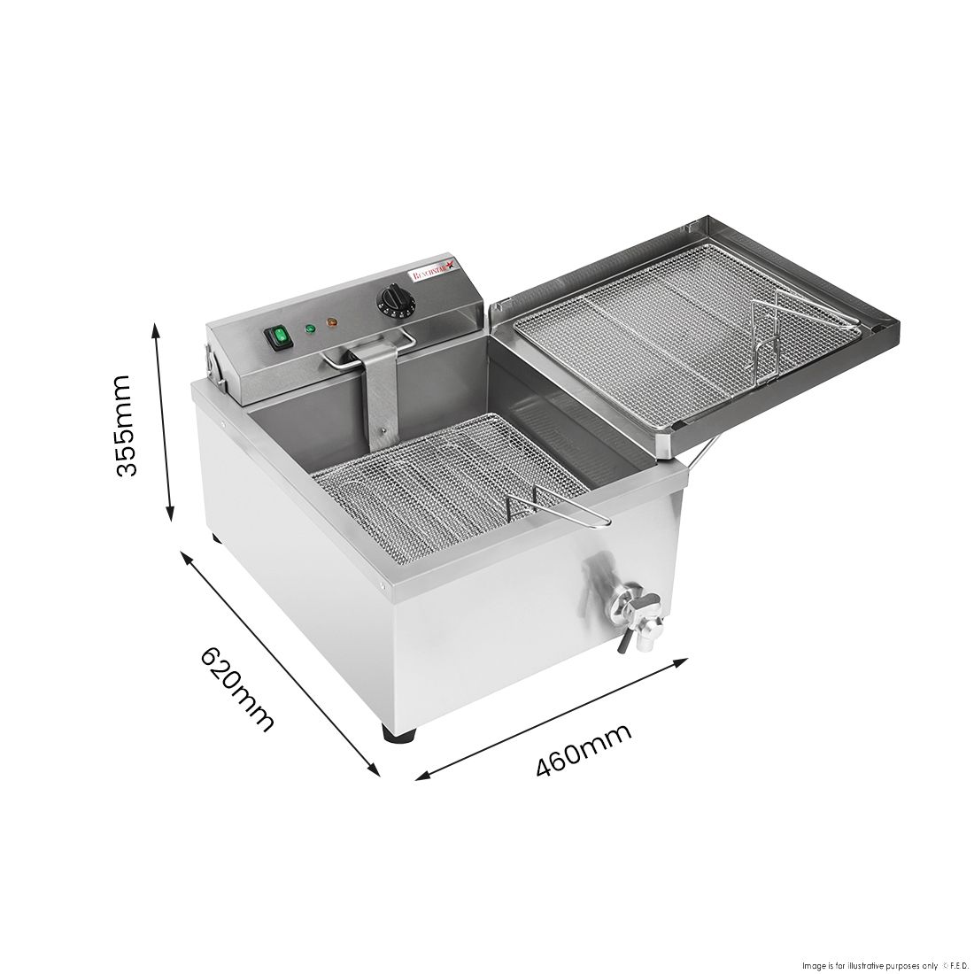 Benchstar Benchtop Electric Doughnut Fryer EF-TE