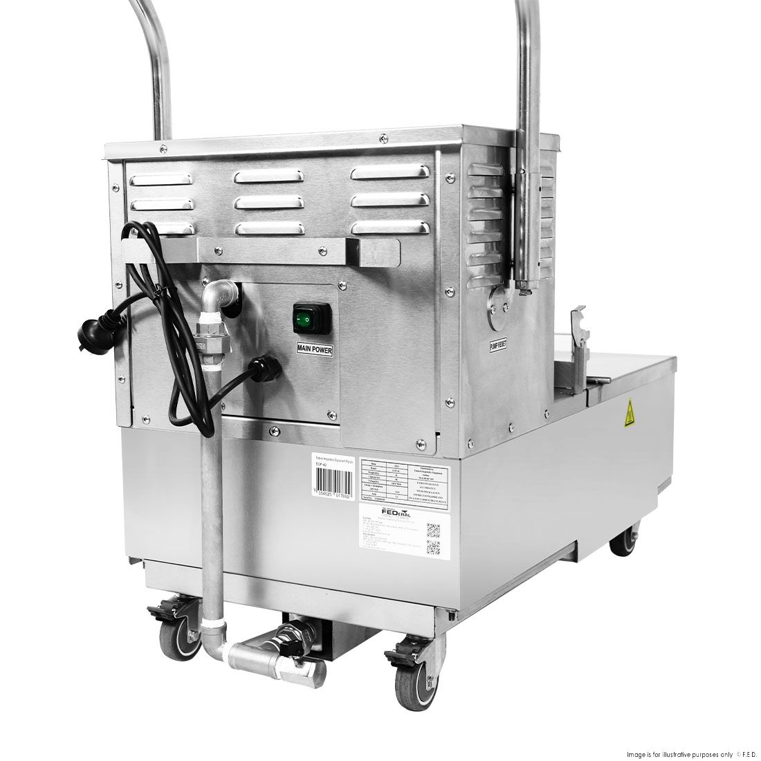 FryMax 42L Electric Oil Filter Machine EOF-42