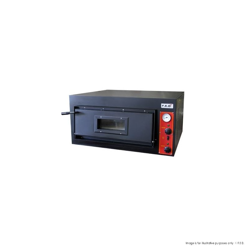 Ex-Showroom: Baker Max Germany's Black Panther Pizza Deck Oven - EP-2-1-VIC731