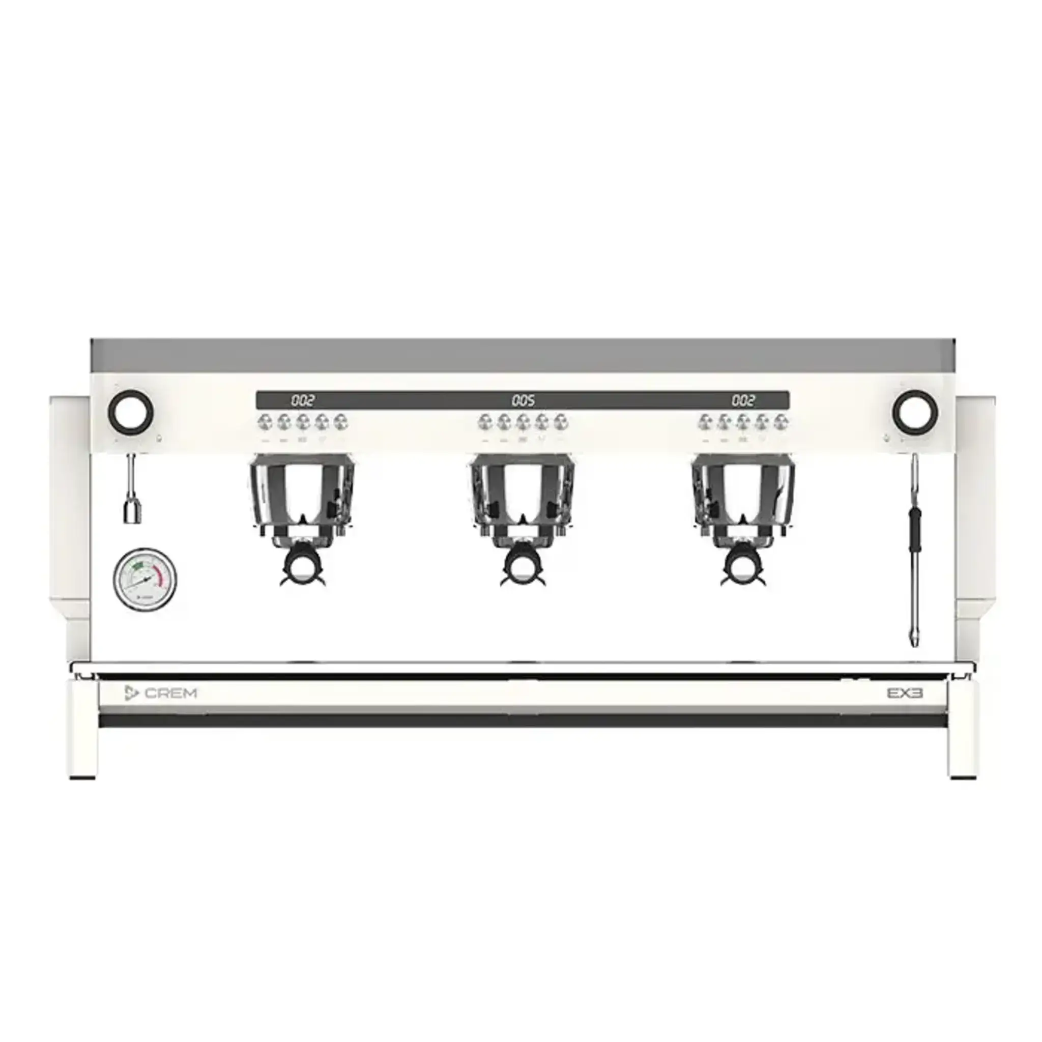 Expobar CREM EX3 High Cup - 3 Group Commercial Espresso Machine - White