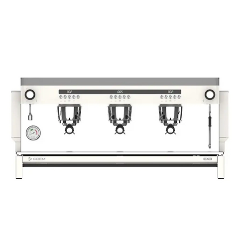 Expobar CREM EX3 High Cup - 3 Group Commercial Espresso Machine - White
