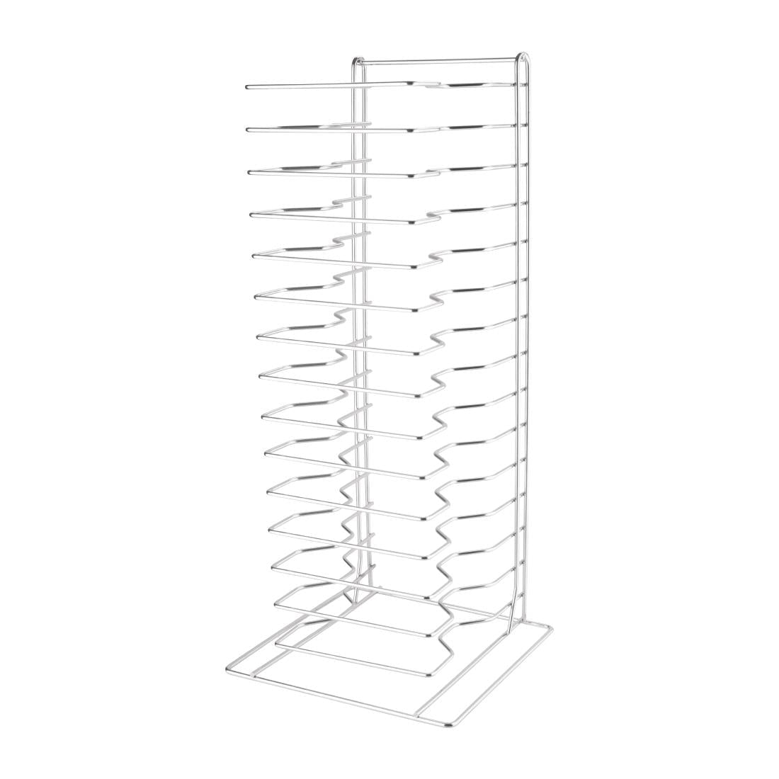 Vogue Pizza Pan Stacking Rack 15 Slot