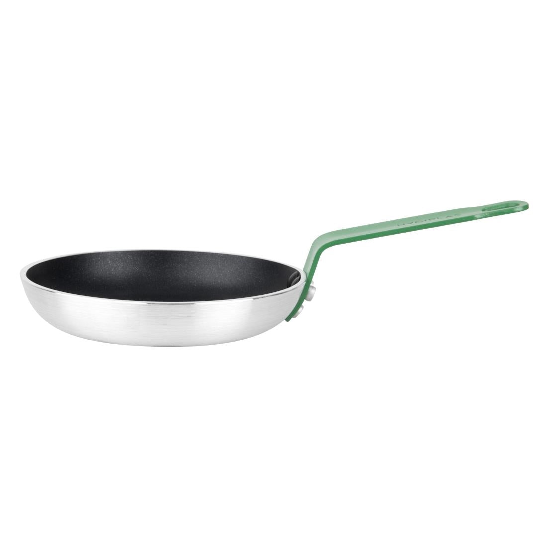 Hygiplas Aluminium Non-stick Teflon Platinum Plus Frying Pan Green Handle 20cm - HT961