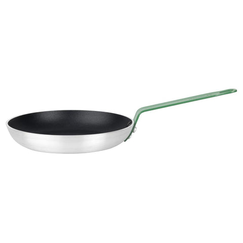 Hygiplas Aluminium Non-stick Teflon Platinum Plus Frying Pan with Green Handle 240mm - HT962