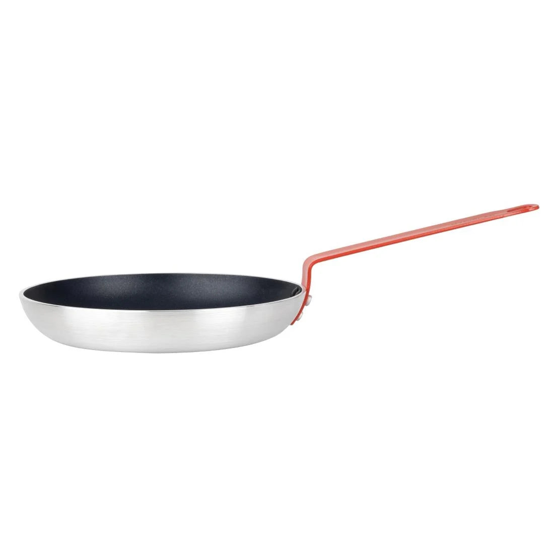 Hygiplas Aluminium Non-stick Teflon Platinum Plus Frying Pan with Red Handle 28cm