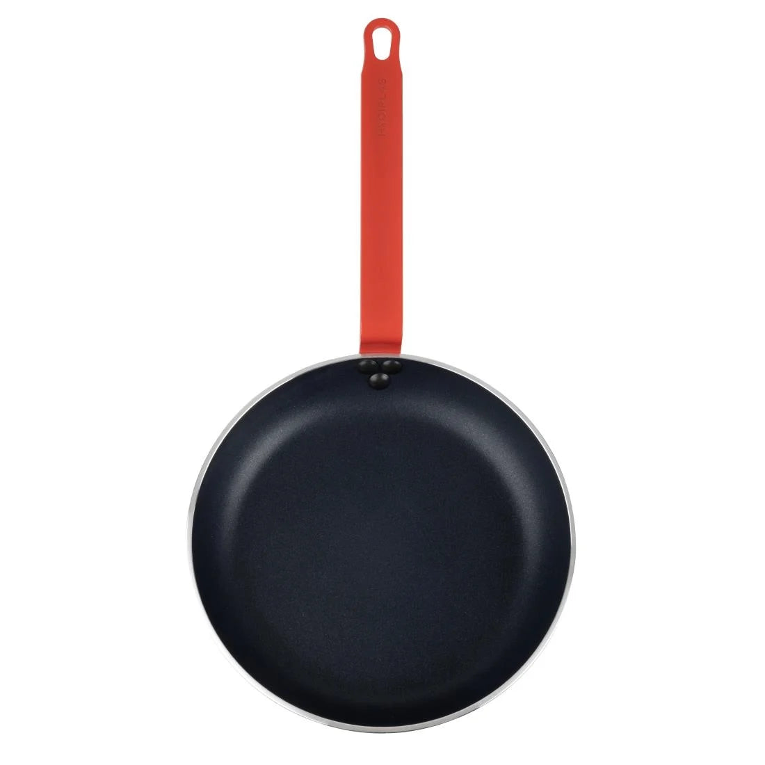 Hygiplas Aluminium Non-stick Teflon Platinum Plus Frying Pan with Red Handle 28cm