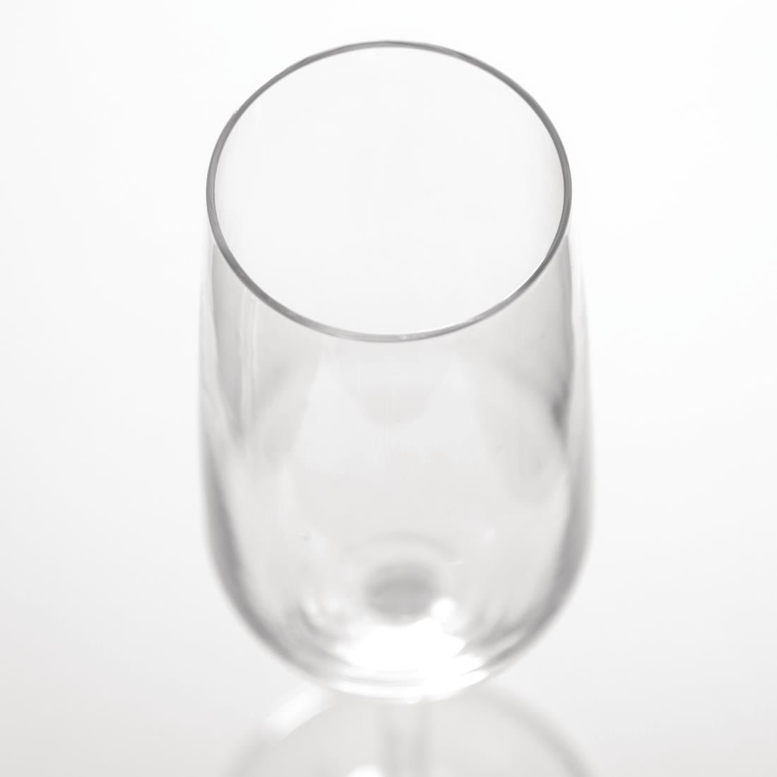 Olympia Mendoza Glass Flute - 185ml (6 Pack) - FB484