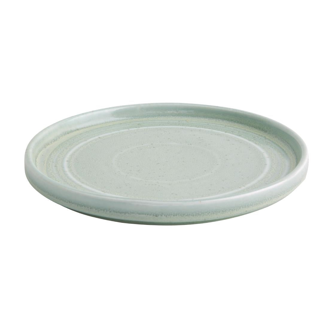 Olympia Cavolo Flat Round Plates Spring Green 180mm (6 Pack) - FB562