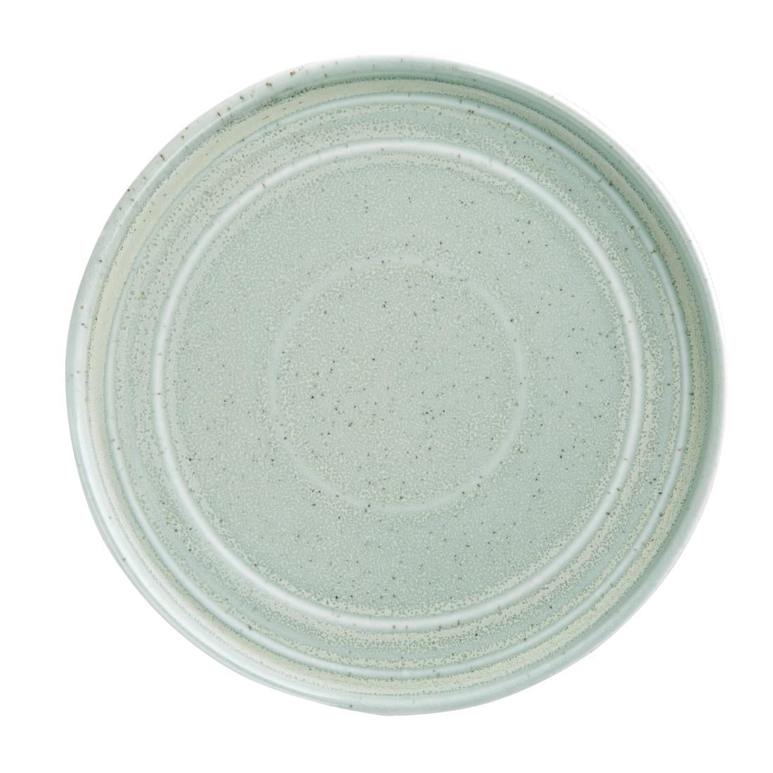 Olympia Cavolo Flat Round Plates Spring Green 220mm (6 Pack) - FB563