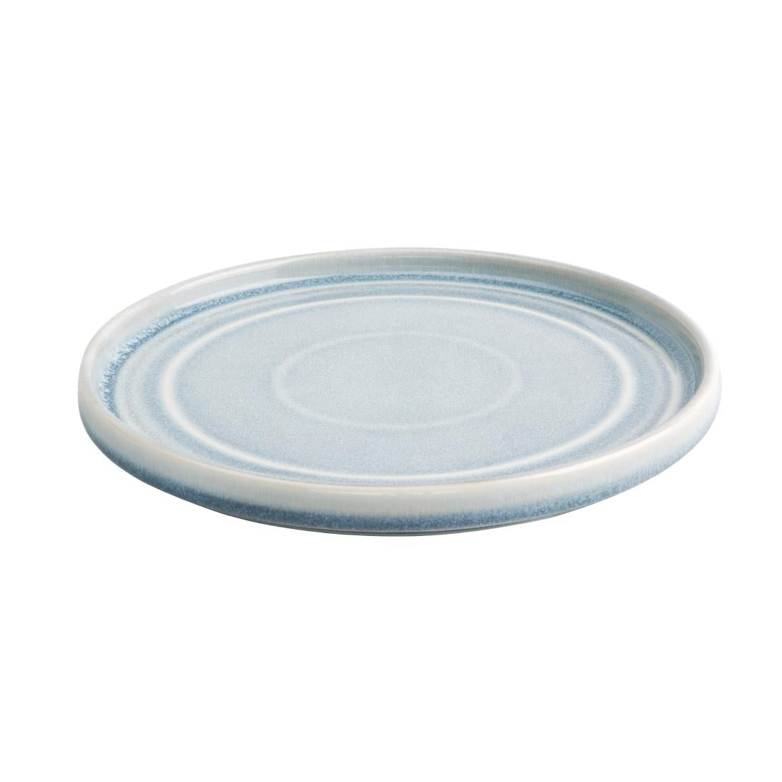 Olympia Cavolo Flat Round Plates Ice Blue 220mm (6 Pack) - FB568