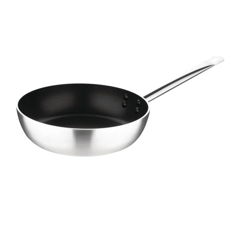 Vogue Non-stick Teflon Aluminium Induction Platinum Plus Saute Pan 280mm