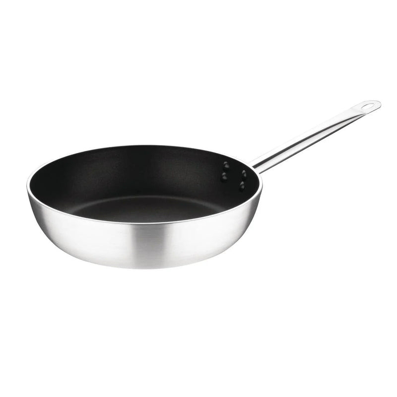 Vogue Non-stick Teflon Aluminium Induction Platinum Plus Saute Pan 320mm