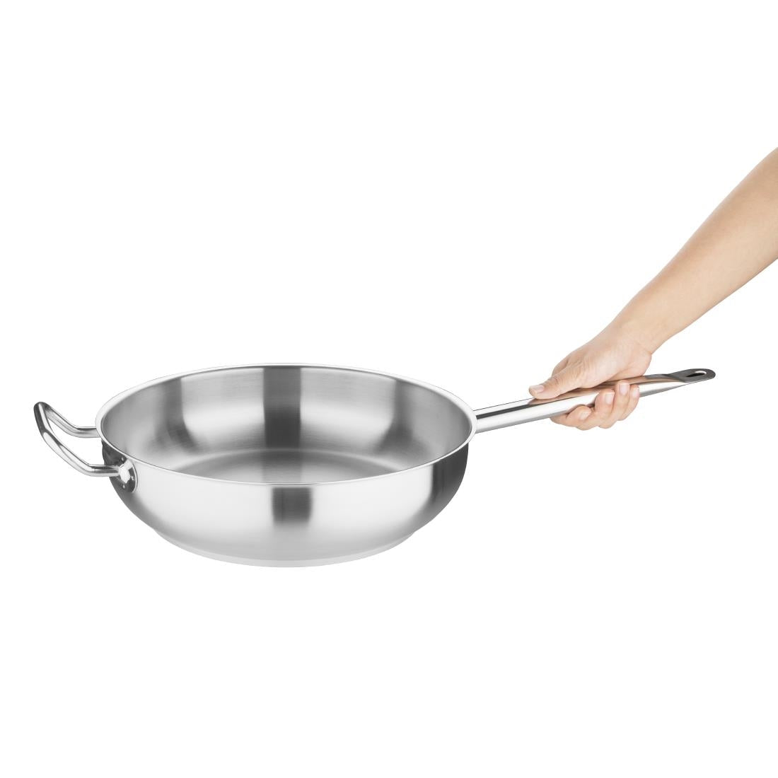 Vogue Stainless Steel Saute Pan 300mm