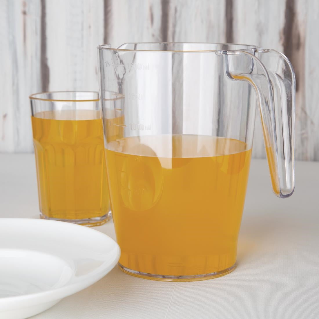 Olympia Kristallon Polycarbonate Stacking Jug 1.5ltr - FB892