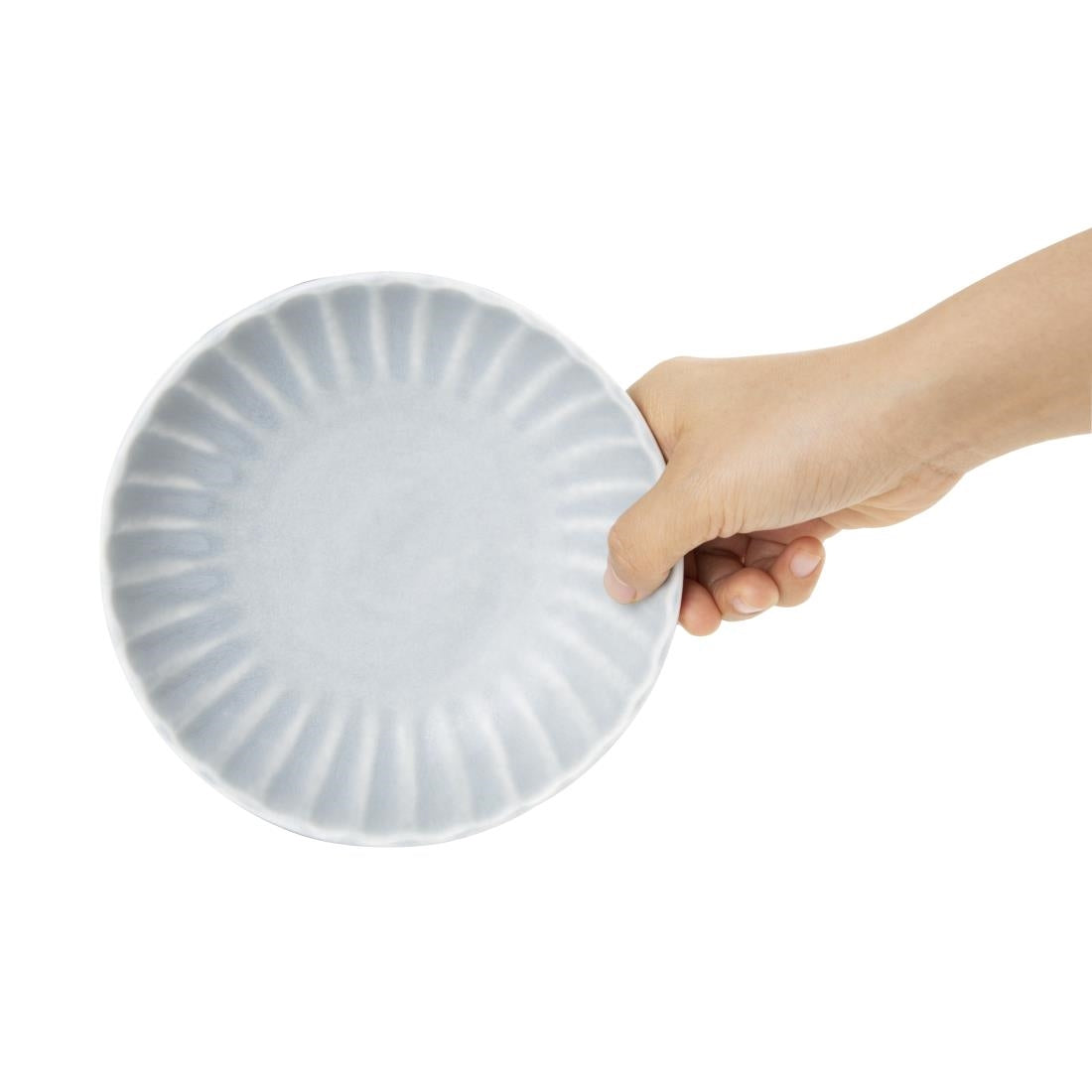 Olympia Corallite Deep Bowls Concrete Grey 160mm (6 Pack) - FB959