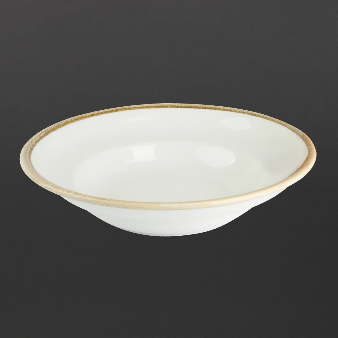 Olympia Kiln Pasta Bowl Chalk 250mm 340ml (Pack of 4) - FB979