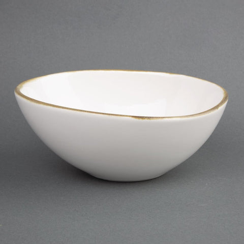 Olympia Kiln Bowl Chalk 215mm 1022ml (Pack of 4) - FB982