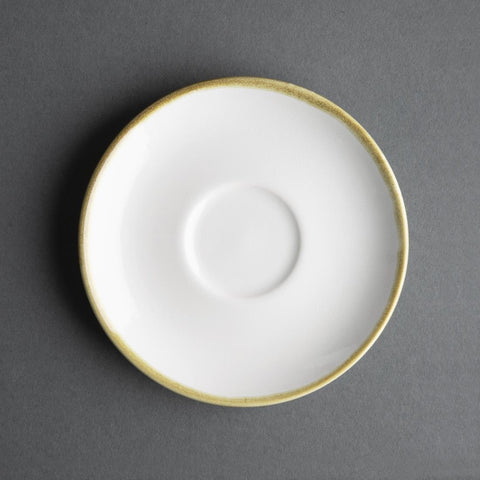 Olympia Kiln 230ml Cup Saucer Chalk 140mm (Pack of 6) - FB989