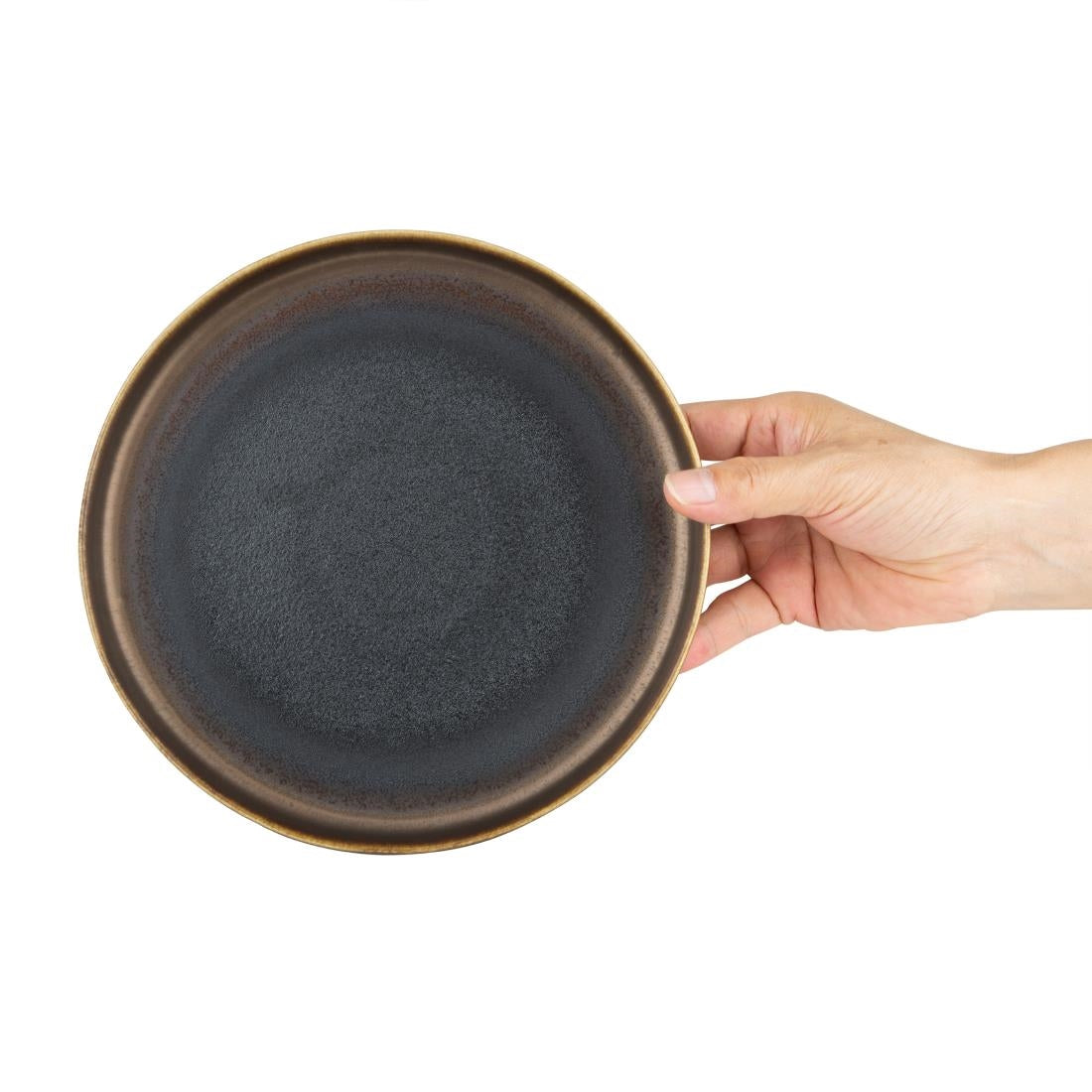 Olympia Ochre Flat Plates 260mm (6 Pack) - FC285