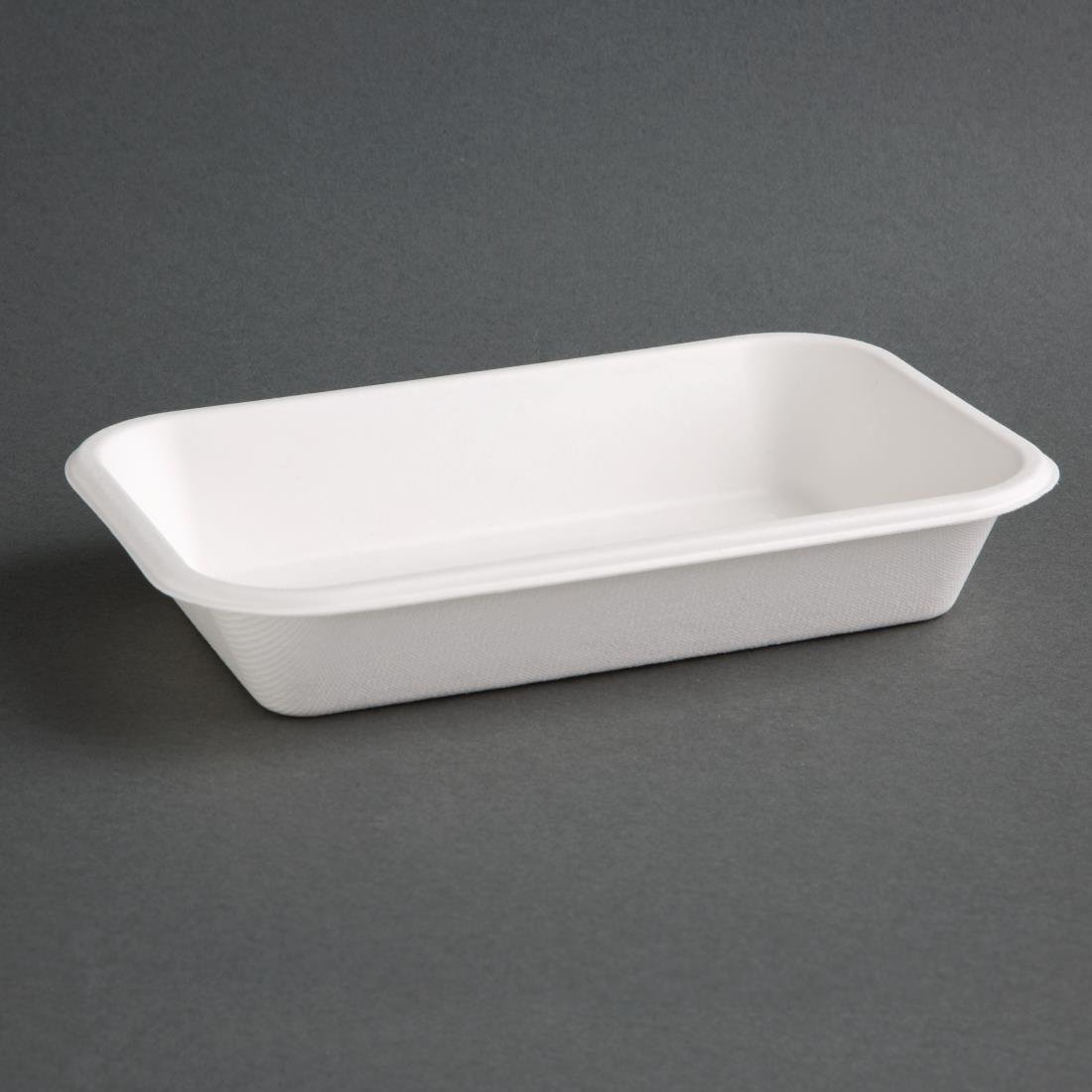 Fiesta Compostable Bagasse Food Trays 680ml (Pack of 50) - FC531