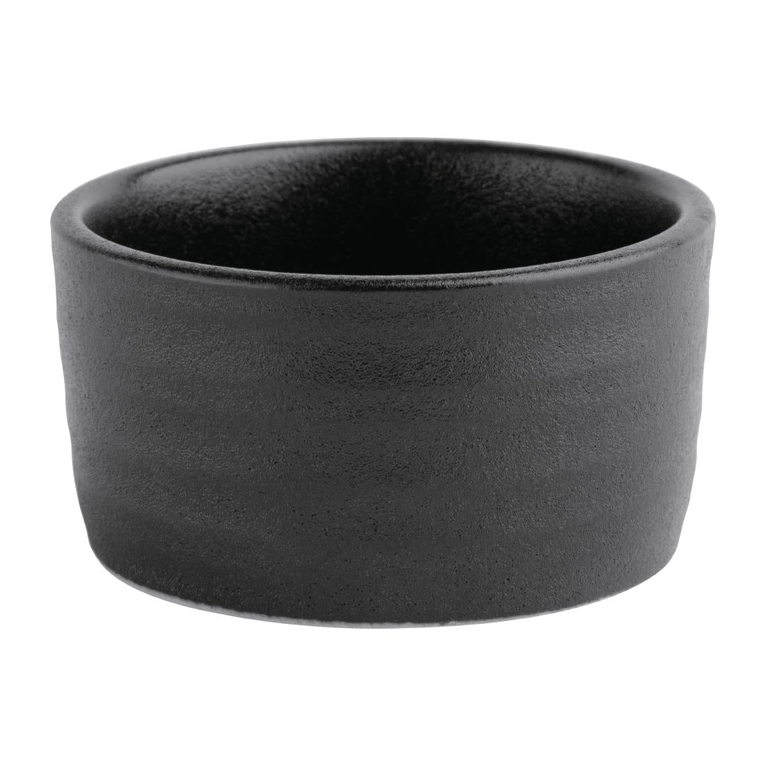 Olympia Cavolo Textured Black Dipping Dish 67(Ø)mm (12 Pack) - FD911