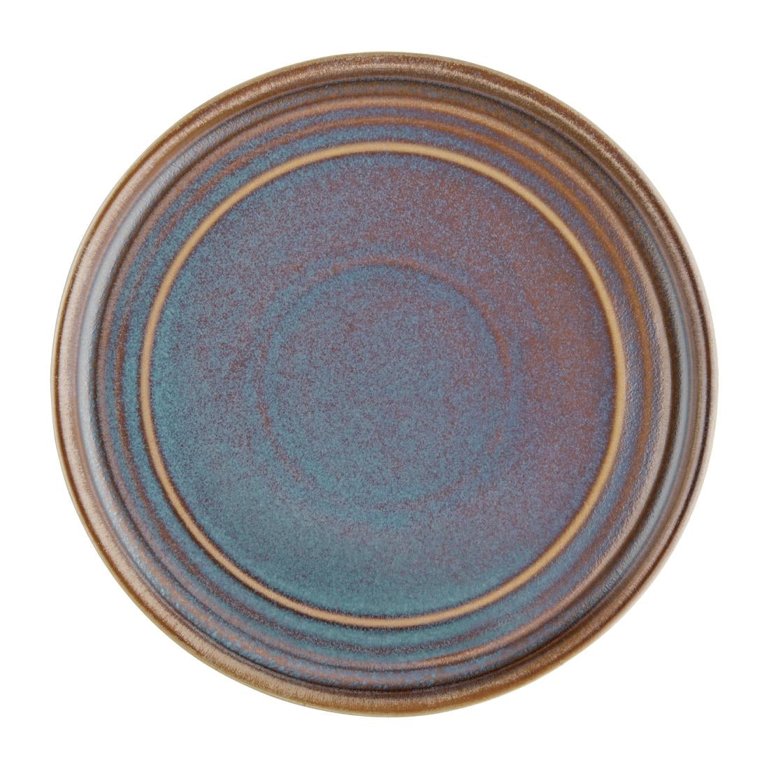 Olympia Cavolo Iridescent Flat Round Plate - 180mm (6 Pack) - FD914