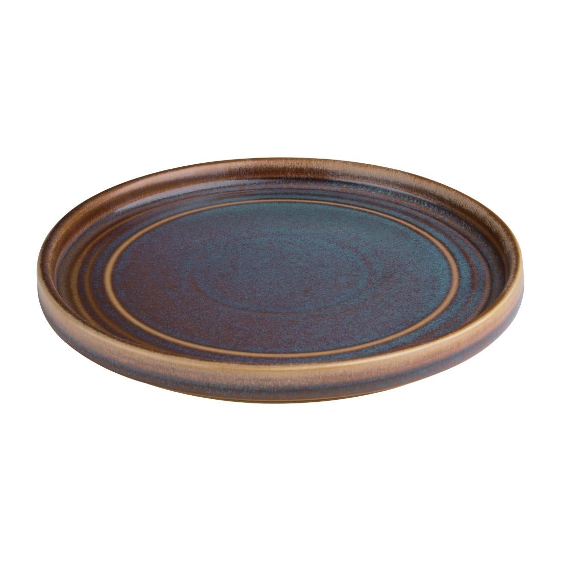 Olympia Cavolo Iridescent Flat Round Plate - 180mm (6 Pack) - FD914