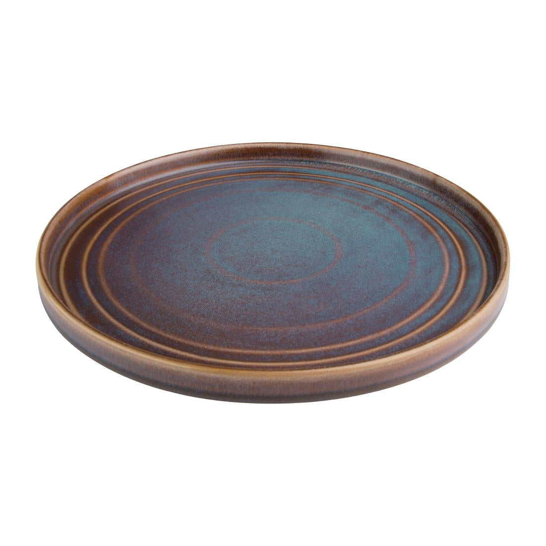 Olympia Cavolo Iridescent Flat Round Plate - 270mm (4 Pack) - FD916