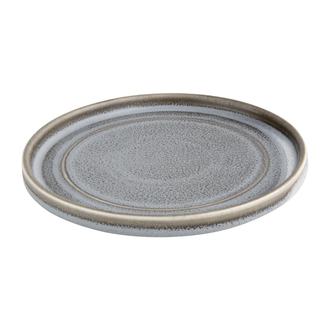 Olympia Cavolo Charcoal Dusk Flat Round Plate 180(Ø Pack)mm (6 Pack) - FD920
