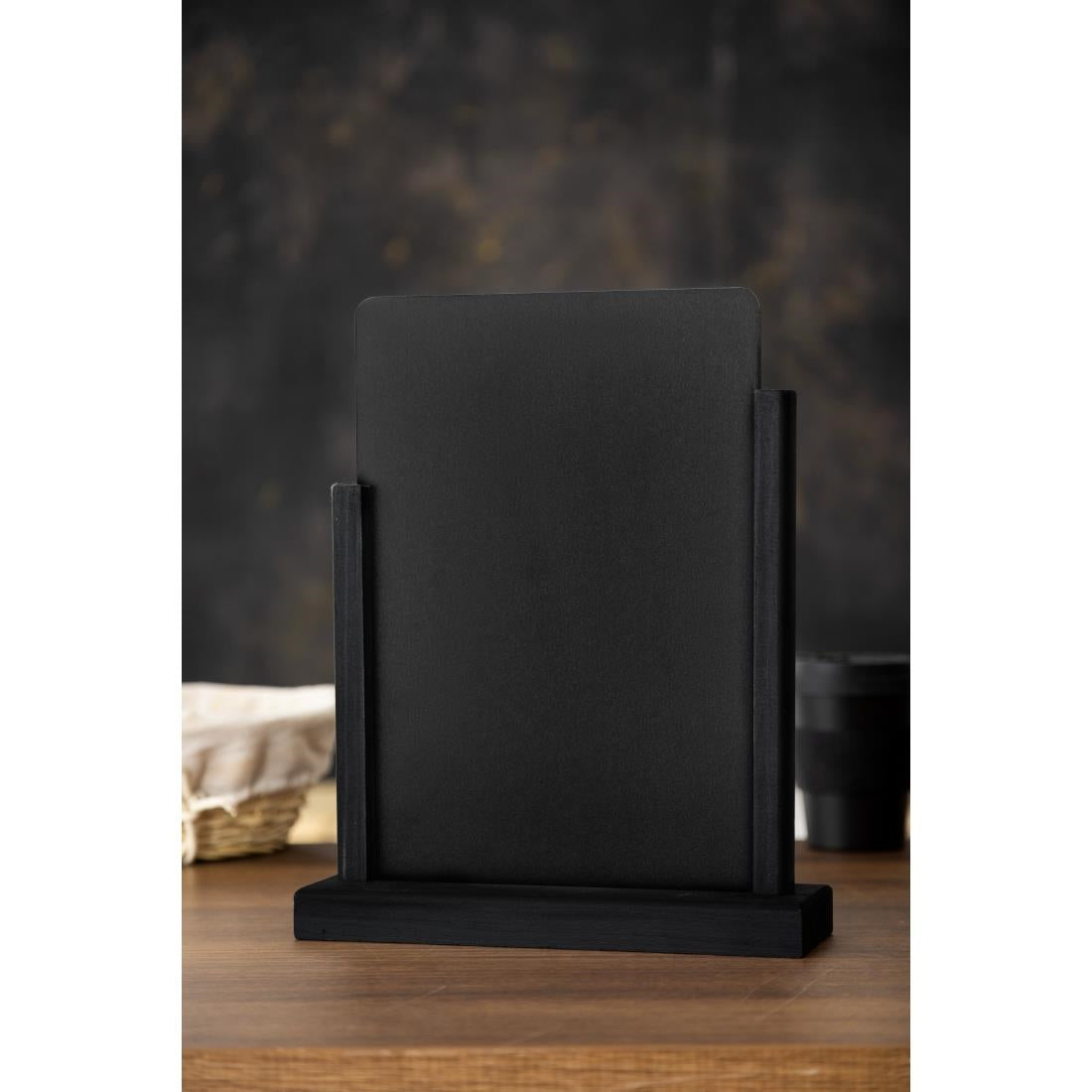 Olympia Elegant Tableboard Black A4 297(H) x 210(W)mm - FD956