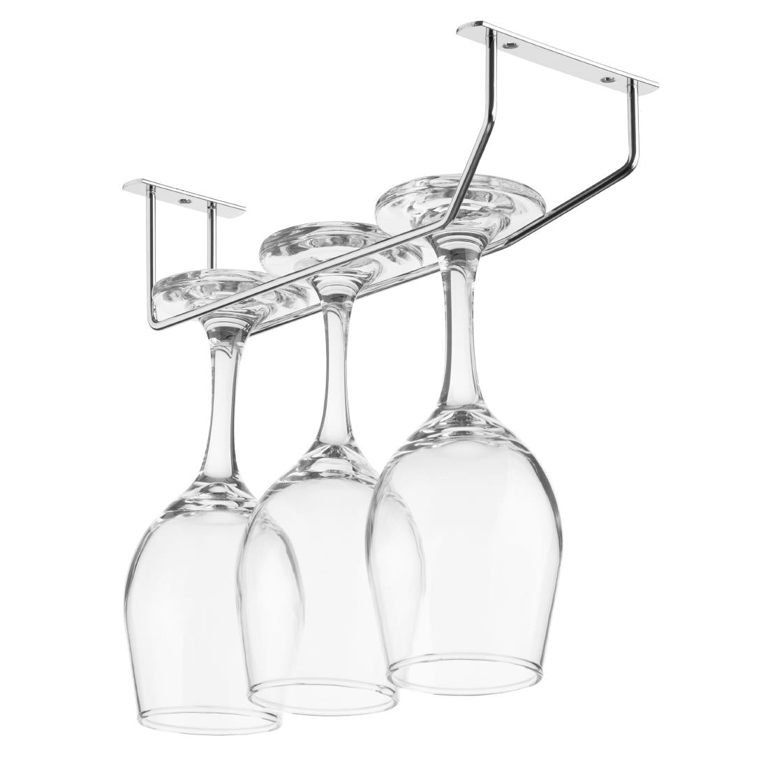 Olympia Wine Glass Rack Chrome 255mm - FD986