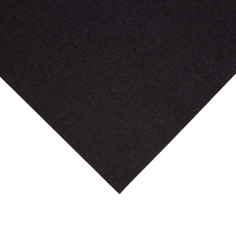 Fiesta Recyclable Lunch Napkin Black 330x330mm 2ply 1/4 Fold (Pack of 2000) - FE225
