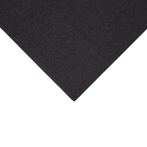 Fiesta Recyclable Dinner Napkin Black 400x400mm 2ply 1/8 Fold (Pack of 2000) - FE249