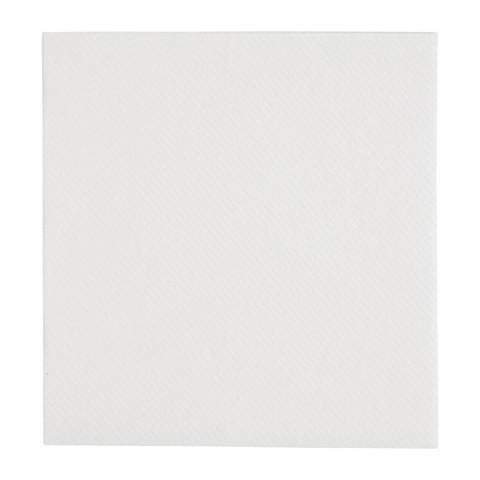 Fiesta Recyclable Premium Tablin Cocktail Napkin White 240x240mm Airlaid 1/4 Fold (Pack of 2400) - FE262