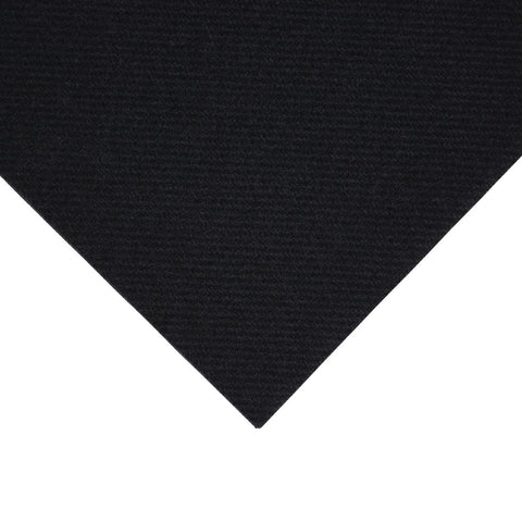 Fiesta Recyclable Premium Tablin Cocktail Napkin Black 24x24cm Airlaid 1/4 Fold (Pk 2400) - FE263