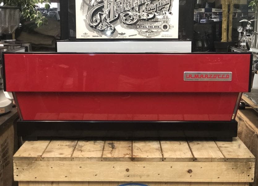 La Marzocco Linea 4 Group Red with Chrono Touch Pads