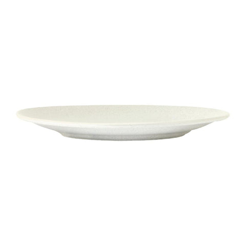 Zuma Matt White Round Coupe Plates 230mm (Pack of 6)