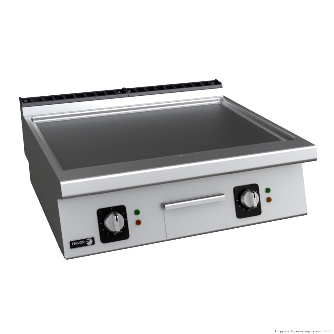 Fagor Kore 700 Bench Top Mild Steel Electric Griddle Ng FT-E710L