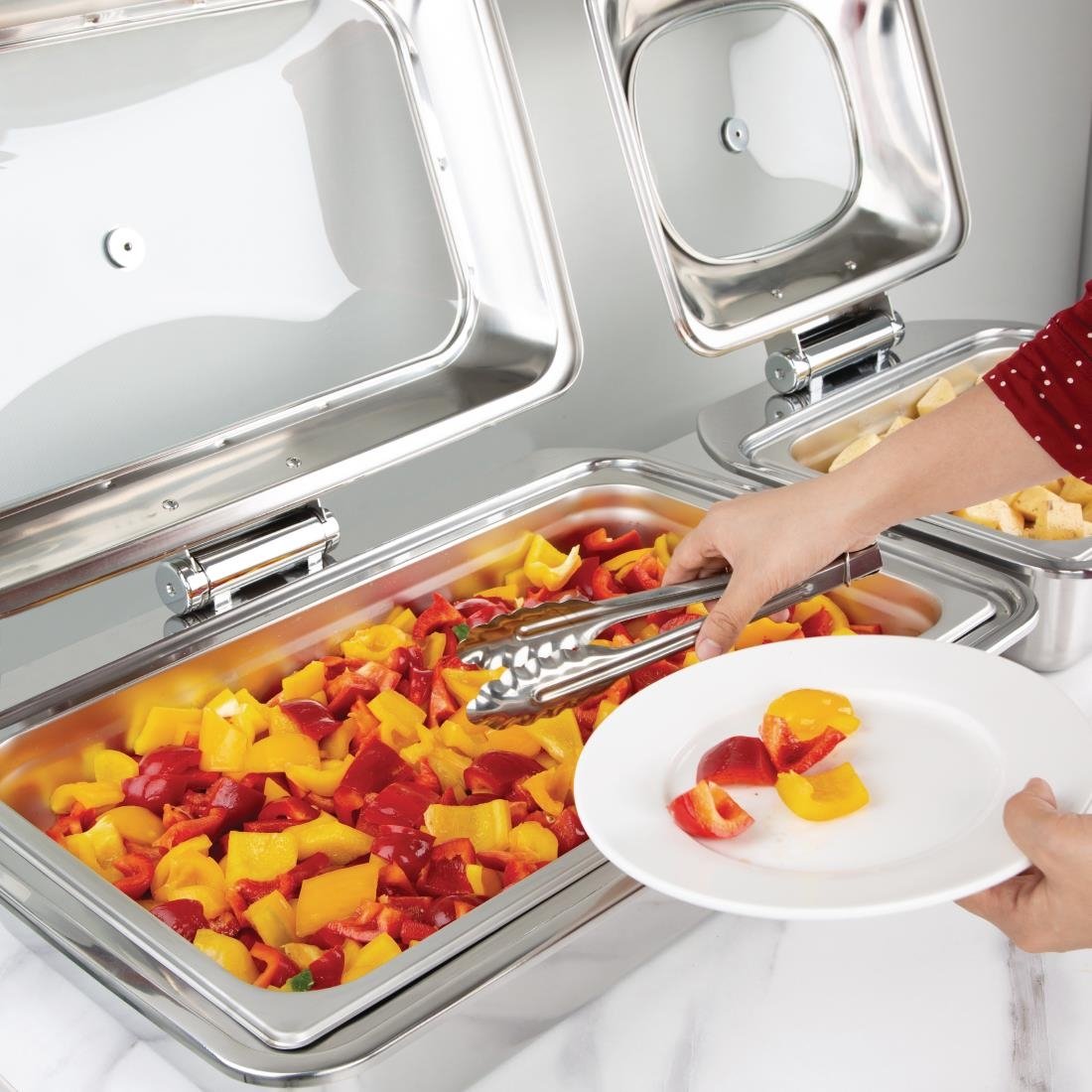 Olympia 1/1 GN Induction Chafer - FT037