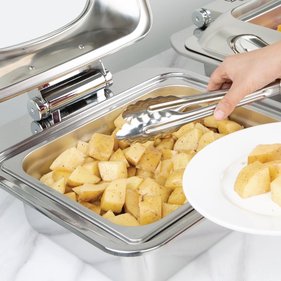 Olympia 1/2 GN Induction Chafer - FT038